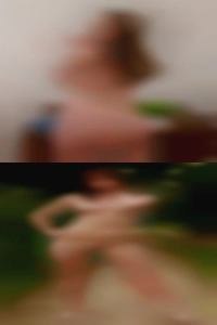 Massaging wife a naked woman.